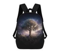sinyumoney Magical Tree of Life Backpack School Daypacks Business Backpack Water Resistant Bookbag for Camping Outdoor Adventures And Daily Travel 17inch