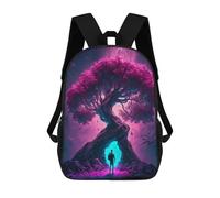 sinyumoney Magical Tree Portal School Bags Business Laptop Rucksack Bag Unisex Casual Daypack for Camping Outdoor Adventures And Daily Travel 17inch