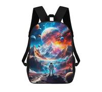 sinyumoney Magnificent View Children's Backpacks Kids Fun School Bag Boys Backpack Travel Bag Student Schoolbag Book Stationery Bag Chool Bags 17inch