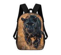 sinyumoney Majestic Black Panther Backpack School Bag Water Resistant Computer Rucksack for Campus Outdoor Travel Sports 17inch