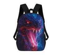 sinyumoney Majestic Dragon Backpacks Kids School Backpack School Bag 3D Printed School Bag for Boys Elementary And Middle School Students 17inch