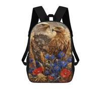 sinyumoney Majestic Eagles School Backpack Travel College Rucksack Backpacks for Campus Outdoor Travel Sports 17inch