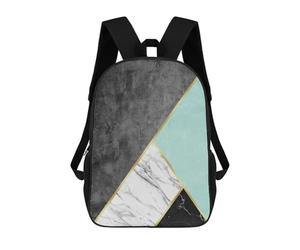 sinyumoney Marble Bands III Children's Backpacks Kids Fun School Bag Boys Backpack Travel Bag Student Schoolbag Book Stationery Bag Chool Bags 17inch
