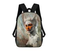 sinyumoney Mask of The Fox School Backpack Lightweight Airport College Students Back Pack for Teenage Girls Boys Women Men 17inch