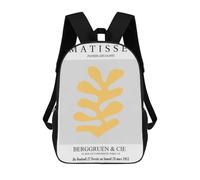 sinyumoney Matisse Berggruen Cie School Bags Water Resistant School Bag Business Backpack for Campus Outdoor Travel Sports 17inch