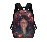 sinyumoney Melodys Grace Backpack School Business Durable Laptop Bag for Camping Outdoor Adventures And Daily Travel 17inch