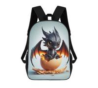 sinyumoney Midnight Guardian Children's Backpacks School Backpack 3D Printed Backpack for Kids Travel Rucksacks Book Bags Kids School Bag 17inch