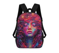 sinyumoney Mind Erase School Backpack 3D Printed Children's 17inch Backpacks Bag Bookbag for Kids Boy Girl Book Bags Kids School Bag Travel Rucksacks
