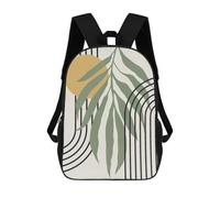 sinyumoney Minimalist Floral 03 School Backpack Computer Rucksack for School/Work/Travel for Girl, Teen Girls 17inch
