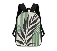 sinyumoney Minimalist Floral 13 School Backpack Fashion Stationery Backpack Waterproof Casual Daypacks for Teenage Girls Boys Women Men 17inch