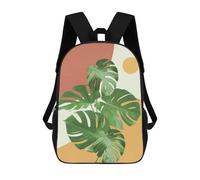 sinyumoney Minimalist Floral 72 Backpack School Bag Daypacks Business Backpack Water Resistant Bookbag for Men/Women 17inch