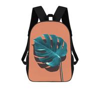 sinyumoney Minimalist Floral A20 Backpack School Bag Lightweight Airport College Students Back Pack for Men/Women 17inch