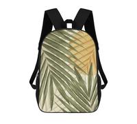 sinyumoney Minimalist Floral A39 Backpacks Kids Student Schoolbag,3D Printed Backpacks,Elementary And Middle School Students Backpacks for Boys Girls 17inch
