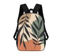 sinyumoney Minimalist Floral A64 Backpacks Kids School Backpack School Bag 3D Printed School Bag for Boys Elementary And Middle School Students 17inch