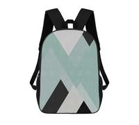 sinyumoney Minimalist Landscape VIII School Backpack School Bags for Girls Boys Backpack with Pocket Fashion School Bag Kids Backpack 17inch