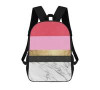sinyumoney Minimalist Textures I School Backpack for Girls Backpack Water Repellent Casual Daypack Lightweight Rucksack Boy Girl School Backpack 17inch