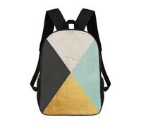 sinyumoney Minimalist Textures II School Backpack Schoolbags For Girls Boys Backpack With Pocket Fashion School Bag Kids Backpack 17inch