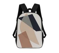 sinyumoney Modern Collage 4 Backpack 3D Printed School Bag For Boys High Capacity Travel Backpacks Book Bags Boys School Bag Mochila 17inch