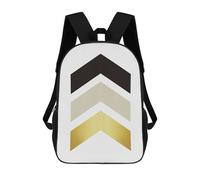 sinyumoney Modern Geometries I Backpacks Kids School Backpack School Bag 3D Printed School Bag for Boys Elementary And Middle School Students 17inch
