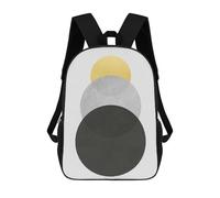 sinyumoney Modern Geometry 1 Children’s Backpack Girls Boys, Rucksack Bag, Daypack, Primary School, Perfect for Back to Kids School Or PE, Gifts And Travel 17inch