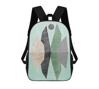 sinyumoney Modern Landscape XVIII Rucksack High Secondary School Bags Casual Backpack for Girls Boys Teenage 17inch