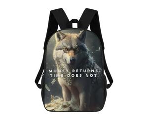 sinyumoney Money Returns Motivation School Backpack Daypacks Business Backpack Water Resistant Bookbag for Men/Women 17inch