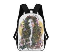 sinyumoney Mother Earth Backpack School Fashion Stationery Backpack Waterproof Casual Daypacks for Campus Outdoor Travel Sports 17inch