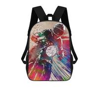 sinyumoney Motor Racing Sport Art Rucksack Large Lightweight Casual Backpack for Campus Outdoor Travel Sports 17inch