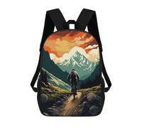 sinyumoney Mountain Bike Mountains Backpack School Bag Travel College Rucksack Backpacks for Men, Women & Teenage Boys 17inch