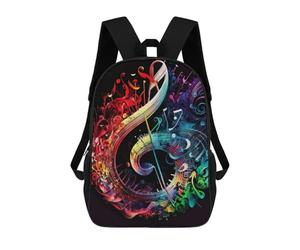 sinyumoney Musical Symphony V2 Backpack School Business Durable Laptop Bag for Teenage Girls Boys Women Men 17inch