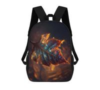 sinyumoney Muspelheims Cosmic Inferno Backpack School Bag Rucksack for Girls Boys Backpacks Large Capacity Kids Back Pack Lightweight School Bags for Children Students 17inch
