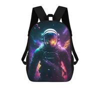 sinyumoney Mystic Astronaut Backpack School Business Laptop Rucksack Bag Unisex Casual Daypack for Teenage Girls Boys Women Men 17inch