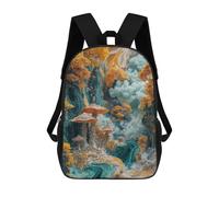 sinyumoney Mystic Grove Backpack School Lightweight Casual Daypack School Backpacks for School/Work/Travel 17inch