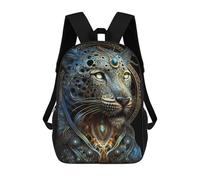 sinyumoney Mystical Astrology Leopard Rucksack Computer Rucksack for School/Work/Travel for Girl, Teen Girls 17inch
