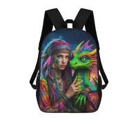 sinyumoney Mystical Bond School Backpack Work Laptop Backpack Rucksack Bag for Teenage Girls Boys Women Men 17inch