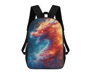 sinyumoney Mystical Chinese Dragon Backpack School Bag Secondary Causal Travel High School Bags - Perfect for Travel, Work And Daily Use 17inch
