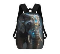 sinyumoney Mystical Elephant School Backpack 3D Printed School Bags Boys Girls Laptop Backpack for Kids/Students/Adults 17inch