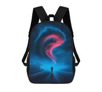 sinyumoney Mystical Road to Nowhere Backpack School Bag Travel College Rucksack Backpacks for Girl, Teen Girls 17inch