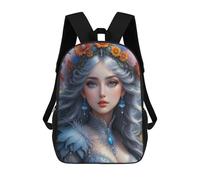 sinyumoney Mythical Woman School Backpack School Secondary High School College Backpack Travel for Men/Women 17inch