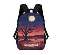 sinyumoney Namib Desert Night Backpack 3D Printed School Bag For Boys High Capacity Travel Backpacks Book Bags Boys School Bag Mochila 17inch