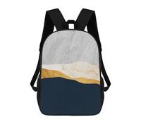 sinyumoney Natural Landscape XI Backpack 3D Printed Children's School Backpack for Kids High Capacity Travel Rucksacks Book Bags Kids School Bag Back Pack 17inch