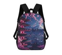 sinyumoney Nature Flowers Frame Backpack 3D Printed School Bag For Boys High Capacity Travel Backpacks Book Bags Boys School Bag Mochila 17inch