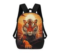 sinyumoney Natures Monarch 3D Printed Children's School Backpack for Kids High Capacity Travel Rucksacks Book Bags Kids School Bag Back Pack 17inch