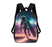 sinyumoney Nebula Surfer Backpack School Bag Large School Backpack for Boys for Teenage Girls Boys Women Men 17inch