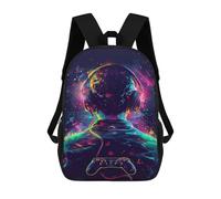sinyumoney Neon Gaming Adventure Backpack School Bag Rucksack Casual Daypacks School Work Travel Bag for Teenage Girls Boys Women Men 17inch