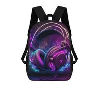 sinyumoney Neon Gaming Headphones School Backpack Work Business College School for School/Work/Travel 17inch