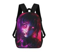 sinyumoney Neon Girl-6 Backpack School Bag Water Resistant School Bag Business Backpack for Boys/Girls/Teenagers 17inch
