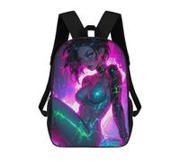 sinyumoney Neon Green Woman Backpack School Bag Water Resistant School Bag Business Backpack for Boys/Girls/Teenagers 17inch