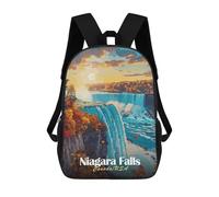 sinyumoney Niagara Falls Sunset School Backpack Work Business College School for School/Work/Travel 17inch