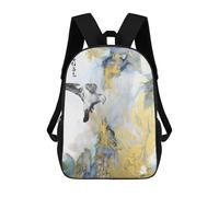 sinyumoney Norse Nordic Mythology Backpack School Bag Secondary Causal Travel High School Bags for School/Work/Travel 17inch